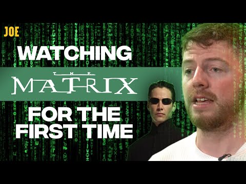 Grown man watches The Matrix for the first time