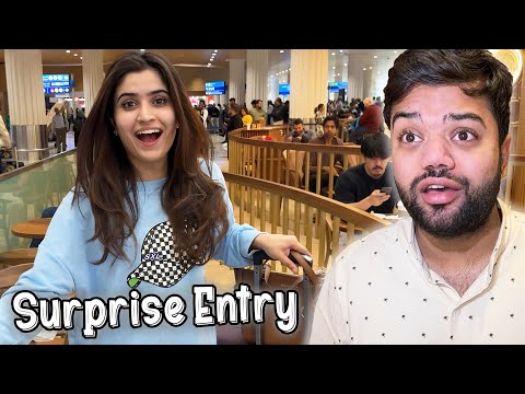 My Wife Surprised Me In Dubai ❤️ | Emotional😭