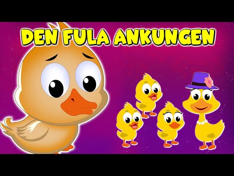 Den fula ankungen  - Sagor för barn - Tecknat på Svenska