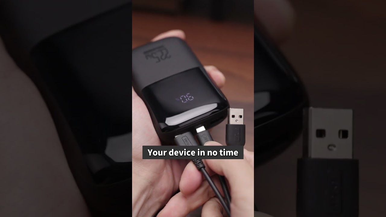 Super portable 3 in 1 INIU B61 Powerbank! The smallest 10,000mAh powerbank on the market!