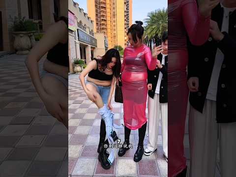 Bu sihirli elbise gerçekten kilolu birini zayıf gösterebilir mi? 😱👗!! #shorts