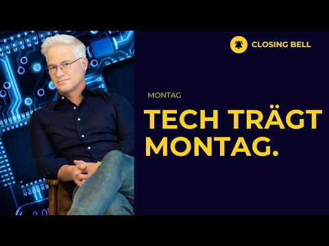 Tech leads Monday | Majority of NYSE stocks close weaker.