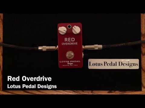 Lotus Pedal Designs Red Overdrive image 5