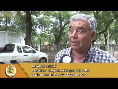 14-03-17 Nota Ricardo Arzoz - Hugo R. Aristegui y Cia S.R.L. - Cachari.