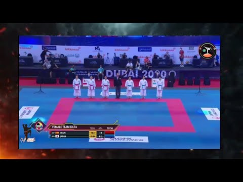 FINAL -    world karate championship -  Female Team Kata  - 2021#karate