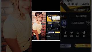 GIRLS FF QUEEN 👸 Pic with their id 😱 #shorts #freefire #bindasslaila #freefiregirl #ffgirl #uid #id
