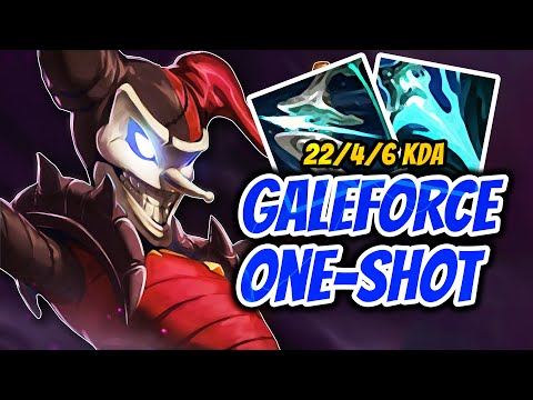 Full Crit Galeforce Shaco Is The Best - Season 11 - The Clone
