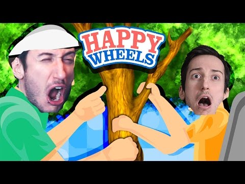 HAPPY WHEELS L'EPISODIO PIU' EPICO DI SEMPRE!! w/Mikeshowsha, Joker, Anima, Klaus