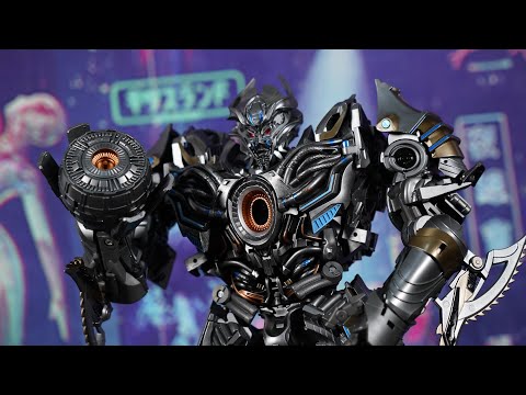 【StopMotion】UT Galvatron transformers4 transform stop motion animation review.