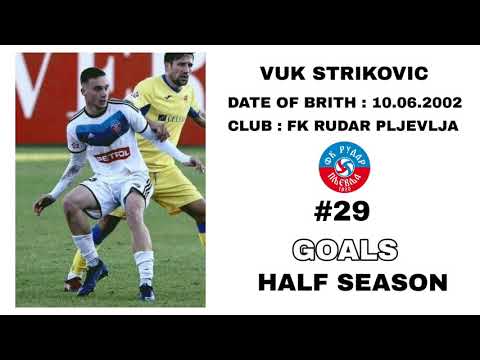Vuk Strikovic half season goals 2020/2021