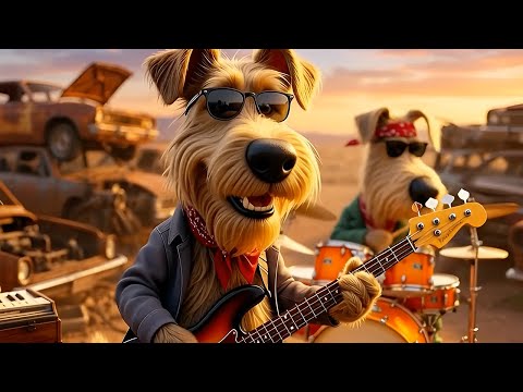 Stray Dogs Rockers • Desert Junkyard Grooves & Road-Trip Soft Rock