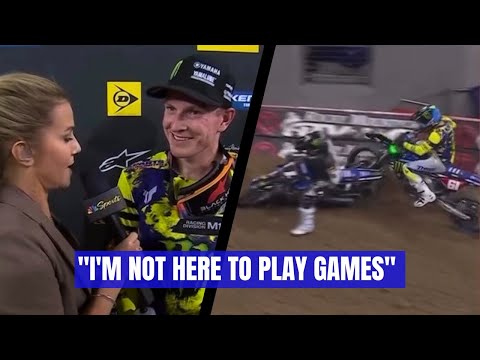 Deegan vs Anstie  Crash at San Diego Supercross 2026 💥