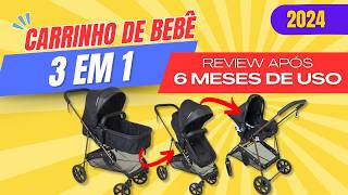 CARRINHO DE BEBÊ GALZERANO NAPOLI | Carrinho de bebê 3 em 1 é bom? | CARRINHO DE BEBÊ TRAVEL SYSTEM