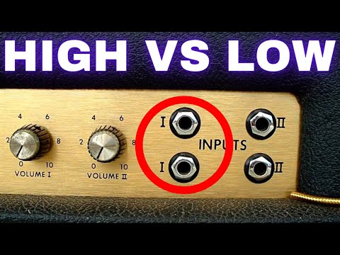 Marshall Plexi 1959HW | High vs Low Inputs