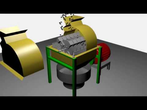 High-Output Maize Flour Hammer Mill