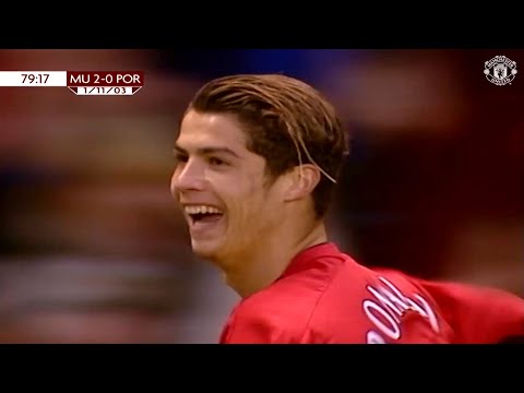 The Day Cristiano Ronaldo Scored His First Goal For Manchester United