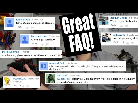 GreatFAQ! || German videos?-Getting started with electronics?-Electrical safety? Video