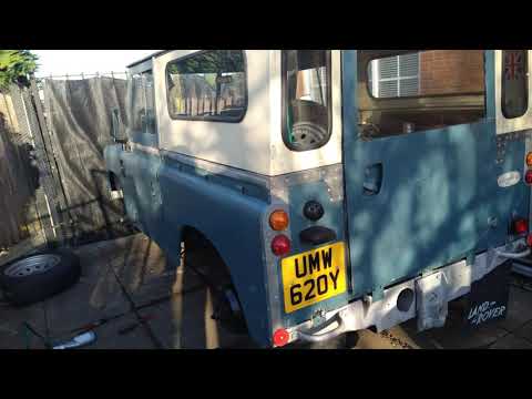 Landrover series 3 revival part two.. Brakes off and adjusted!