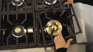 Monogram Monogram 30" All Gas Professional Range with 4 Burners Stainless Steel ZGP304NTSS Picture