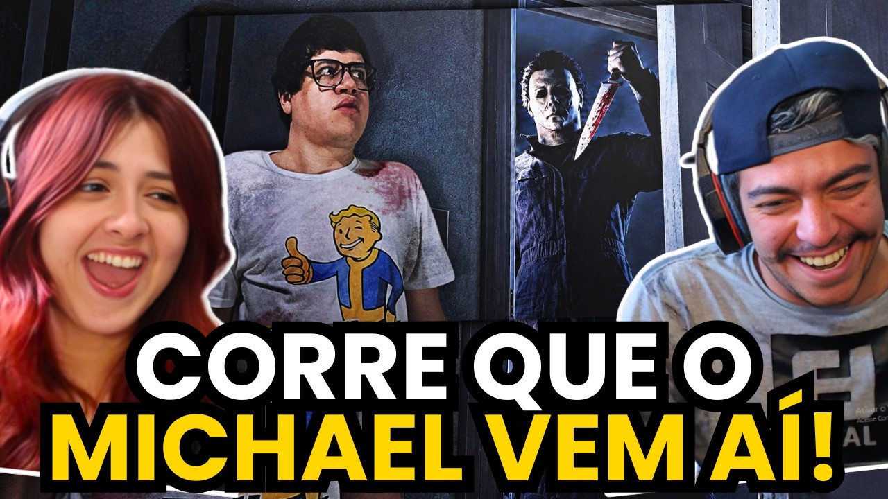Games EduUu É ELE! MICHAEL MYERS! CORRE!!! 🎃 - Halloween The Game | react