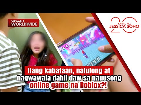 Ilang kabataan, nalulong at nagwawala dahil daw sa online game na Roblox?! | Kapuso Mo, Jessica Soho