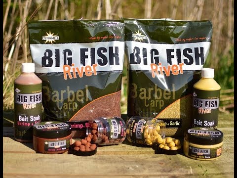 NEW Big Fish River barbel, carp and chub fishing bait range