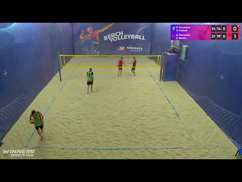 17:30 D.Korobkov / V.Kushch - A.Horoshko / S.Borets |Winners Beach Volleyball