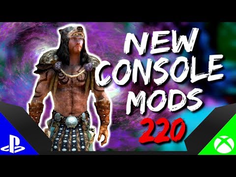 Skyrim Special Edition: ▶️5 BRAND NEW CONSOLE MODS◀️ #220 (PS4/XB1/PC)