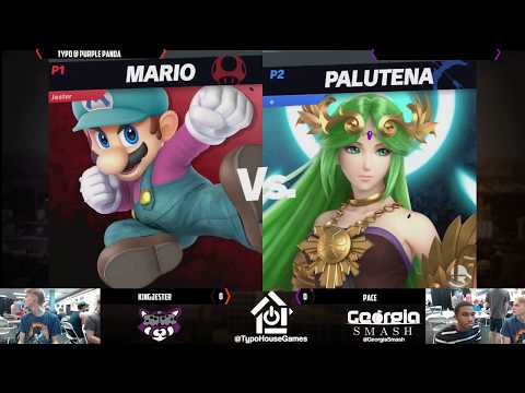 Panda Smash Monday 10/07/19 - KingJester(Mario) VS Pace(Palutena) -  Round 2