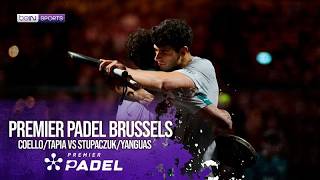 Coello/Tapia vs Stupaczuk/Yanguas | HIGHLIGHTS Premier Padel - Brussels P2 2026 | beIN SPORTS US