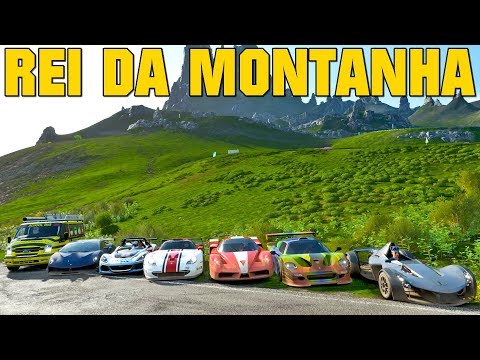 O REI DA MONTANHA DE CLASSE X - LEITE QUENTE MITOU - FORZA HORIZON 4 - GAMEPLAY