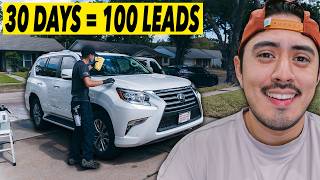 How To Get 100 Leads in 30 Days in Your Detailing Business
