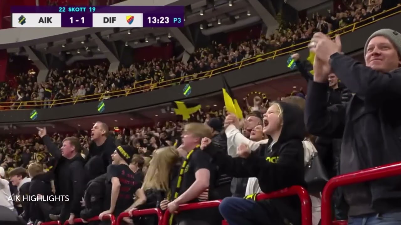 AIK - Djurgården | Hockeyallsvenskan 2022/23 Omgång 29