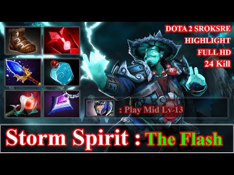 Miracle [Storm Spirit] Pick His Signature Hero Destroy Pub Game 7.26 Dota 2 |Dota 2 Sroksre Gameplay