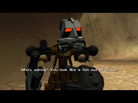 BIONICLE The Legend of Mata Nui - Gali Meets Pohatu (REBUILT)