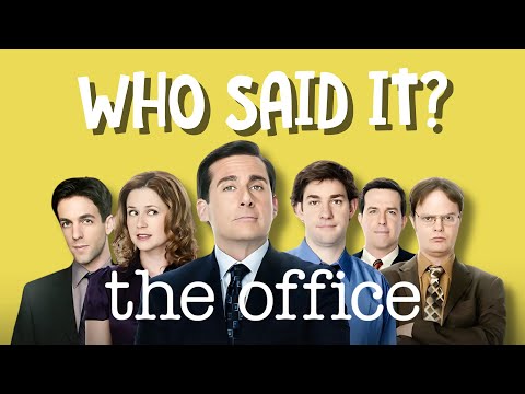 The Office Quote Quiz: Guess Who Said the Quote! 20 Questions 📺
