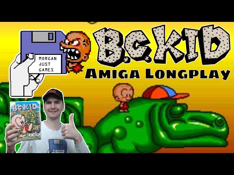 B.C Kid - Amiga Longplay - Factor 5 - Hudson Soft - BC Kid - Playthrough - Bonks Adventure