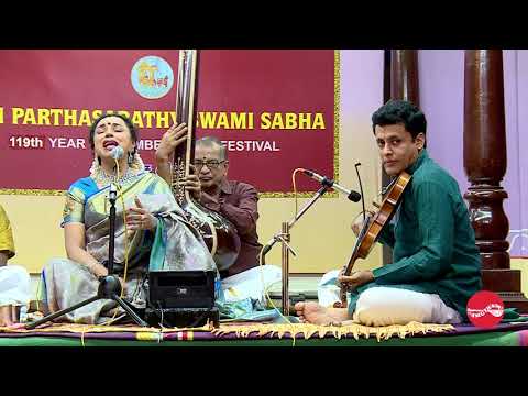 Pakkala Nilabadi  || Live Concert - Sri Parthsarathyswami Sabha 2019 || Sudha Ragunathan