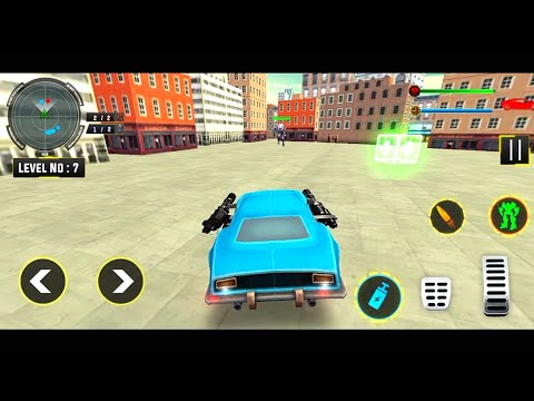 Lion Robot Car Transforming Games - Robot Shooting - Android Gameplay Part 3