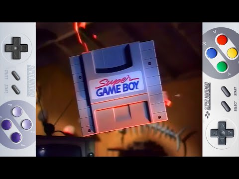 Super Game Boy For Super NES "In Living Color" (Super Nintendo\SNES\Commercial) 4K