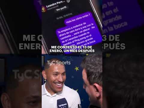 🗣️ Nacho Arce: Los mensajes con Paredes para cambiar camisetas y la imperdible anécdota de Selección