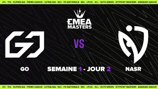 EMEA Masters Summer 2023 - Group D2 -  GO vs NASR + Duplex DSYR vs BKR