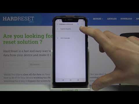 Cómo cambiar el idioma a español en ULEFONE Armor 5s - configurar el idioma