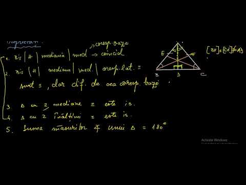 PROPRIETATILE TRIUNGHIURILOR