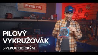 Vykružovač pilový stavitelný 19-127mm FESTA