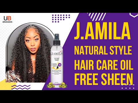 Get Gorgeous Hair with J.AMILA Oil-Free Sheen