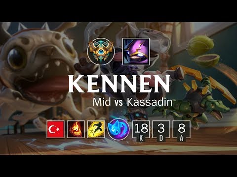 Kennen Mid vs Kassadin - TR Challenger Patch 8.19