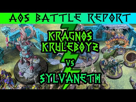 Kragnos / Kruleboyz vs Sylvaneth | Age of Sigmar 3.0 | 2000 Point Battle Report