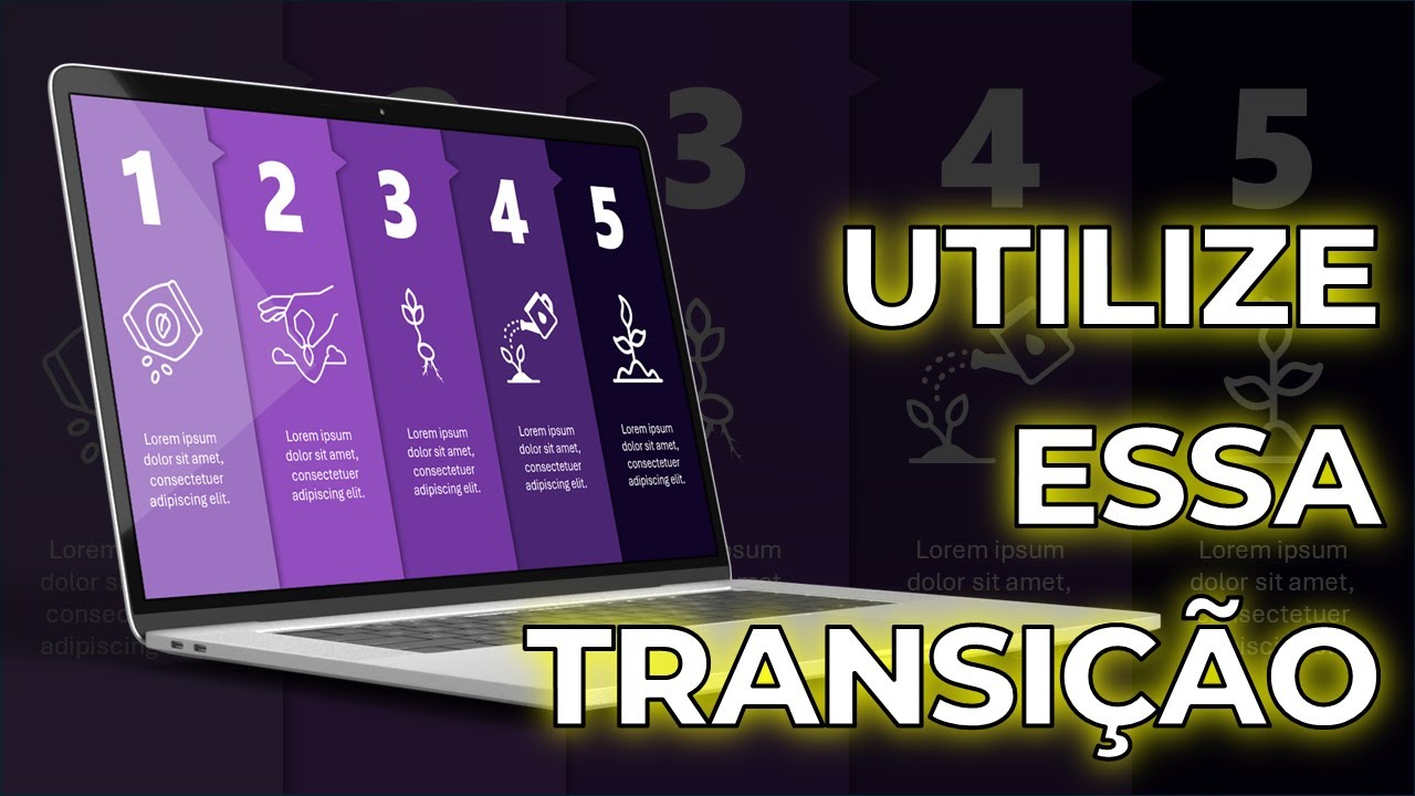 Faça essa TRANSIÇÃO no PowerPoint e DESTAQUE-SE | Slide PPT