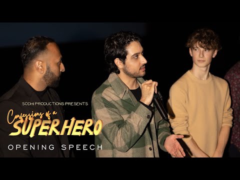 Superhero (2022) Premiere Night Opening Speech | Inderveer Sodhi